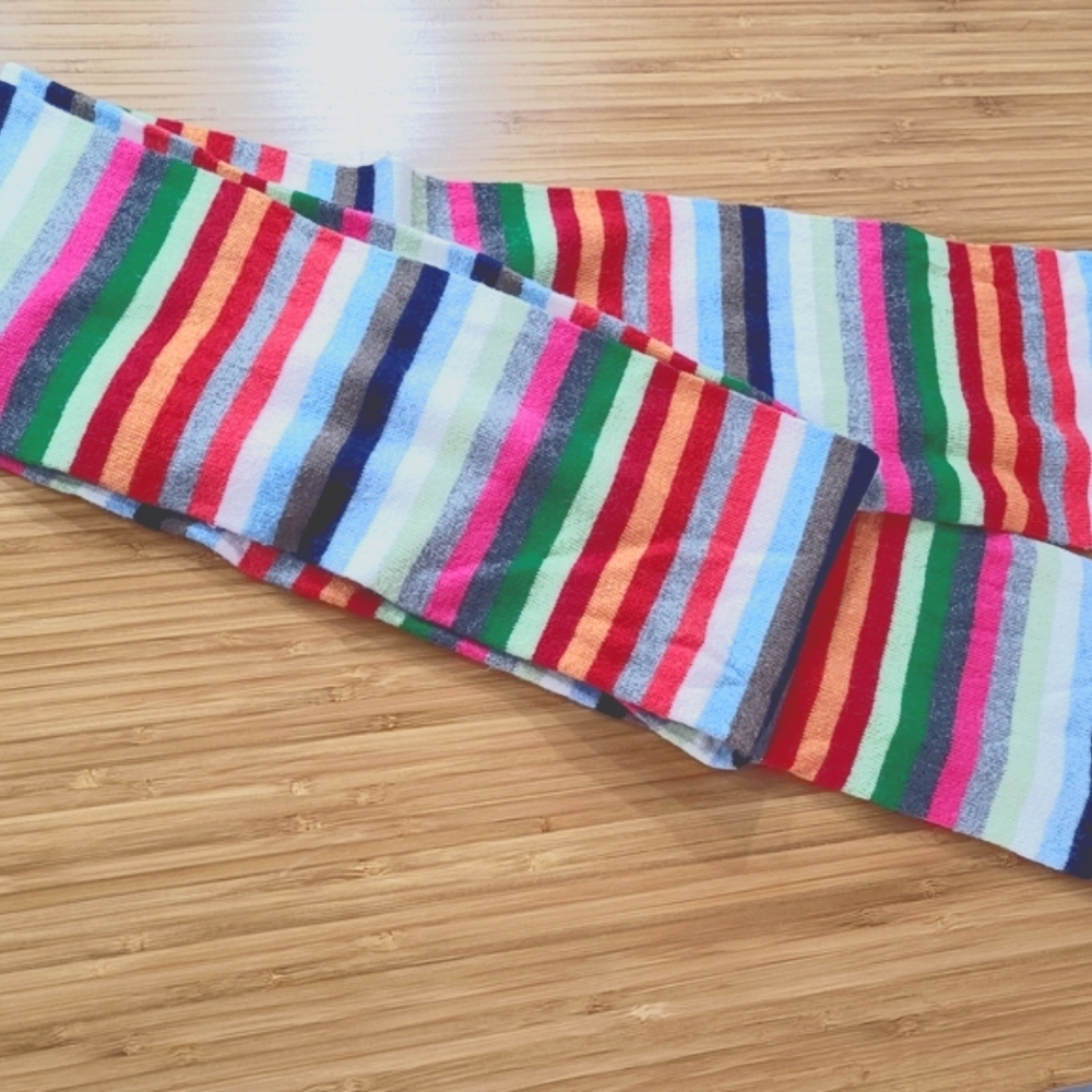 GAP Rainbow Striped Scarf